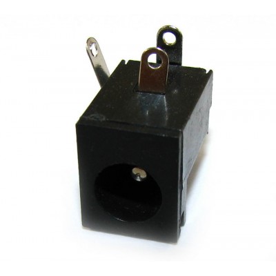 Зображення Гніздо DC 2.1x5.5 мм монтажне у категорії Гніздо DC