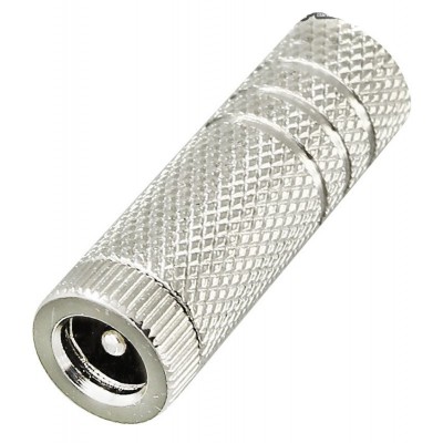 Зображення Гніздо DC 2.1x5.5mm - під кабель метал у категорії Гніздо DC