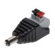 Штекер DC 2.1x5.5mm || під зажим