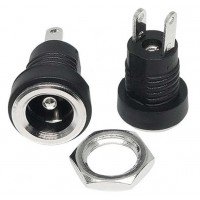 Гніздо DC 2.1x5.5mm || монтажне під гайку Гніздо DC 2.1x5.5mm || монтажне під гайку