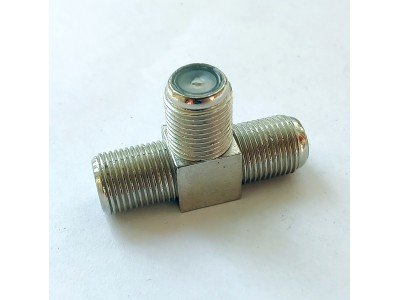 Зображення Перехідник F-гніздо - 2F-гнізда у категорії Телевізійні перехідники