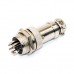 Конектор GX16 7pin bulkhead || комплект , код: 4901104 у категорії Gx16 – Купити зараз! Зображення Конектор GX16 7pin bulkhead || комплект у категорії Gx16
