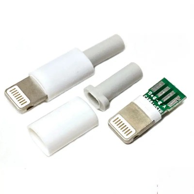 Зображення Штекер Iphone під шнур,білий у категорії USB