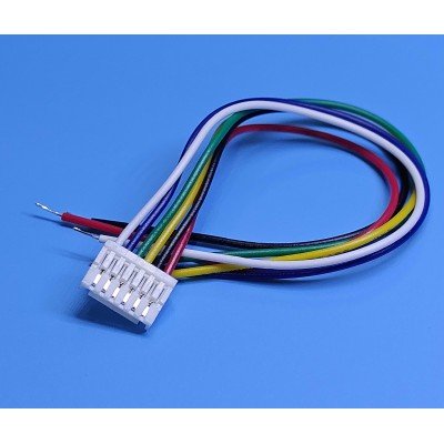 Роз'єм JST SH1,25 штекер 6pin x 100mm , код: 4900852 у категорії Автомобільні – Купити зараз! Зображення Роз'єм JST SH1,25 штекер 6pin x 100mm у категорії Автомобільні