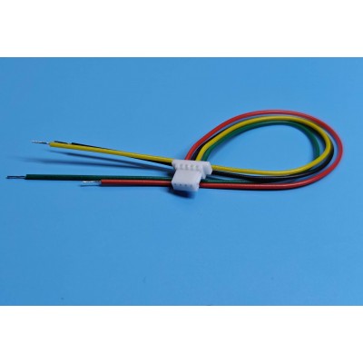 Зображення Роз'єм JST SH1,0 штекер 4pin x 100mm у категорії Автомобільні