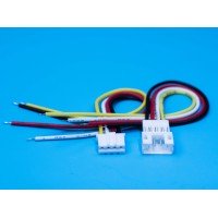 Роз'єм JST PH2.0 швидкороз'ємний 4p x 100mm