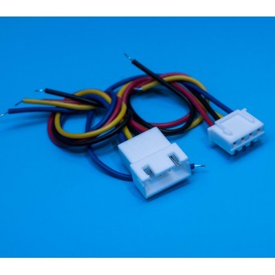 Зображення Роз'єм JST XH2.54 швидкороз'ємний 4p x 100mm у категорії Автомобільні