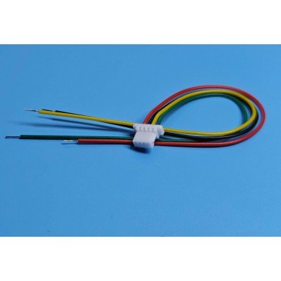 Зображення Роз'єм JST SH1,0 штекер 4pin x 100mm у категорії Автомобільні