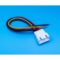 Роз'єм JST XH2,54 гніздо 4pin x 200mm