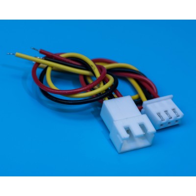 Зображення Роз'єм JST XH2.54 швидкороз'ємний 3p x 100mm у категорії Автомобільні