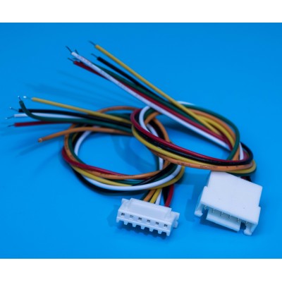 Зображення Роз'єм JST XH2.54 швидкороз'ємний 6p x 100mm у категорії Автомобільні