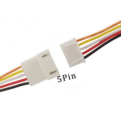 Зображення Роз'єм JST XH2.54 швидкороз'ємний 5p x 100mm у категорії Автомобільні