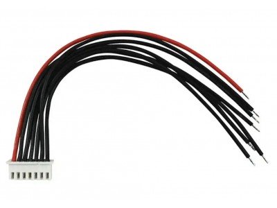 Зображення Силіконовий кабель 6S-7pin  XH2,54 || 22awg 300mm у категорії Автомобільні