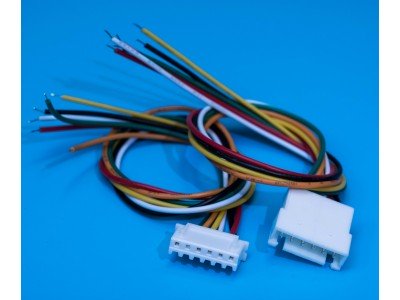 Зображення Роз'єм JST XH2.54 швидкороз'ємний 6p x 100mm у категорії Автомобільні