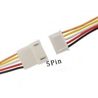 Роз'єм JST XH2.54 швидкороз'ємний 5p x 100mm Роз'єм JST XH2.54 швидкороз'ємний 5p x 100mm