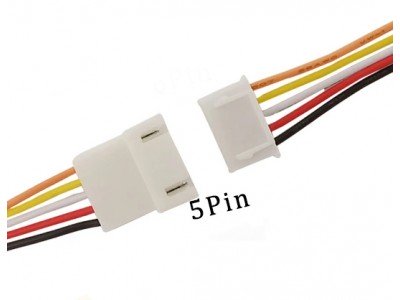 Зображення Роз'єм JST XH2.54 швидкороз'ємний 5p x 100mm у категорії Автомобільні