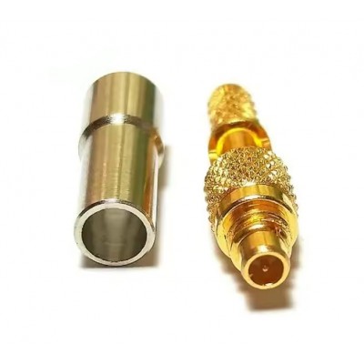 Зображення Штекер MMCX || RG-174 обтискний у категорії MMCX - ШТЕКЕРА ТА ГНІЗДА