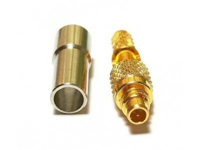 Зображення Штекер MMCX || RG-174 обтискний у категорії MMCX - ШТЕКЕРА ТА ГНІЗДА