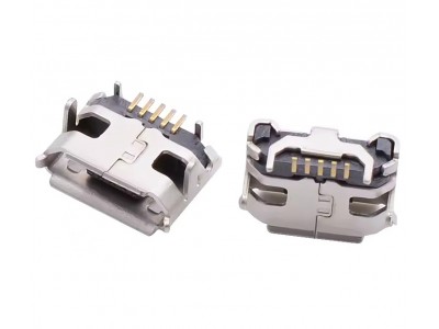 Зображення Гніздо Micro USB B 7.2 HORN 4 FEET DIP 5pin у категорії USB