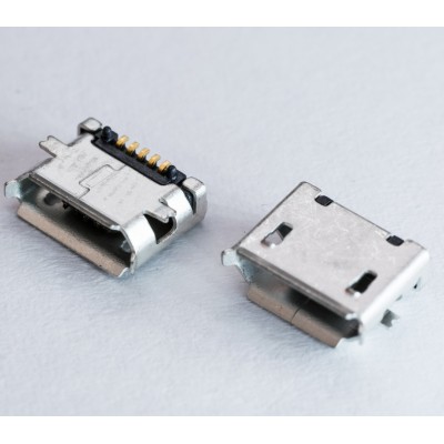 Зображення Гніздо Micro USB B SMT 5pin у категорії USB