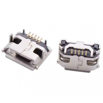 Зображення Гніздо Micro USB B 7.2 HORN 4 FEET DIP 5pin у категорії USB