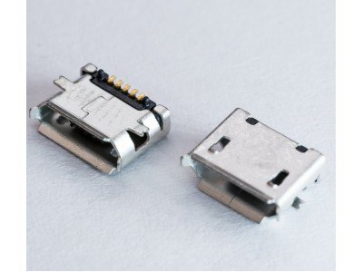 Зображення Гніздо Micro USB B SMT 5pin у категорії USB