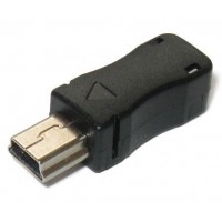 Штекер Mini USB 5pin розбірний прямий