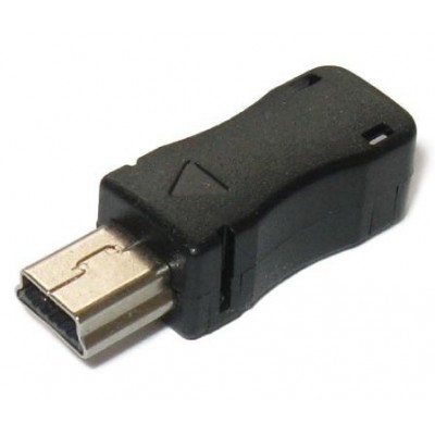 Зображення Штекер Mini USB 5pin розбірний прямий у категорії USB