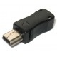 Штекер Mini USB 5pin розбірний прямий Штекер Mini USB 5pin розбірний прямий