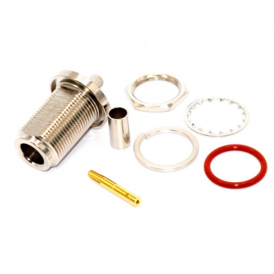 Зображення Гніздо N-TYPE обтискний || під планку RG58 у категорії N-type