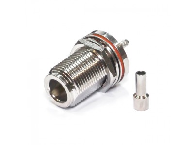 Зображення Гніздо N-TYPE обтискний || під планку RG174 у категорії N-type