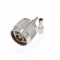 Штекер N-TYPE обтискний || під кабель RG174