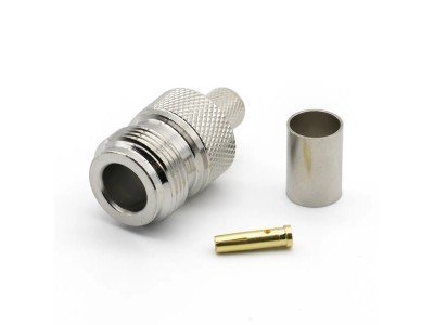 Зображення Гніздо N-TYPE обтискний || під кабель RG213 у категорії N-TYPE - ПЕРЕХІДНИКИ