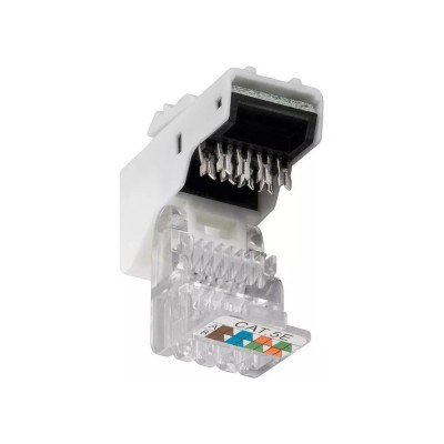 Зображення Модуль RJ-45 Keystone 5-ої категорії , з заглушкою ( тип 2 ) у категорії ІНТЕРНЕТ 8P8C ,RJ45