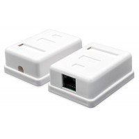 Розетка Інтернет х1 RJ-45 ножиці