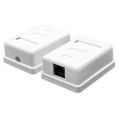 Зображення Розетка Інтернет х1 RJ-45 ножиці у категорії ІНТЕРНЕТ 8P8C ,RJ45