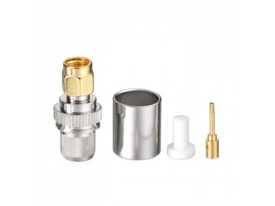 Штекер SMA plug || RG-213 обтискний