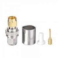 Штекер SMA plug || RG-213 обтискний