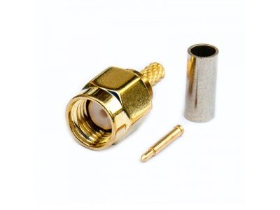 Зображення Штекер SMA plug || RG-174 обтискний у категорії SMA - ШТЕКЕРА ТА ГНІЗДА