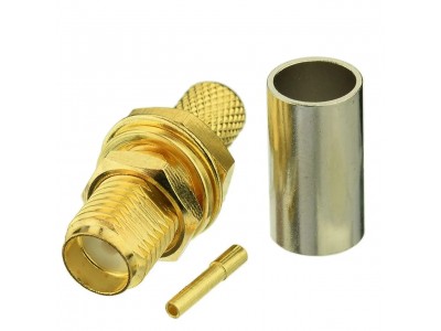 Зображення Гніздо SMA jack  || RG-58 обтискний у категорії SMA - ШТЕКЕРА ТА ГНІЗДА