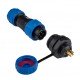 Конектор SP13-4L 4pin комплект || водонепроникний IP68 Конектор SP13-4L 4pin комплект || водонепроникний IP68