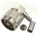 Зображення Штекер UHF обтискний || 90&deg; під кабель RG-58 у категорії UHF- штекера та гнізда