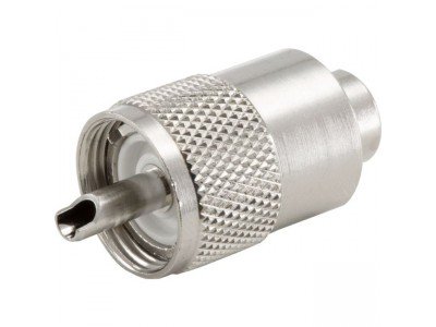 Зображення Штекер UHF RG-58  під кабель , латунь у категорії UHF- штекера та гнізда