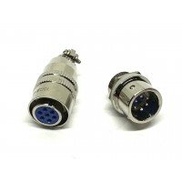 Роз'єм XS12 швидкороз'ємний 6pin Роз'єм XS12 швидкороз'ємний 6pin