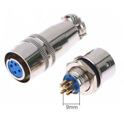 Зображення Роз'єм XS9 || швидкороз'ємний 4pin у категорії Штекера та гнізда