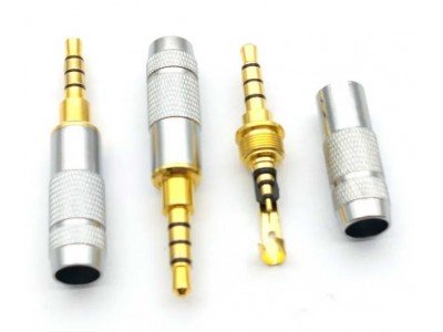 Зображення Штекер 2.5 4x || 15мм метал у категорії Джек 2.5 мм