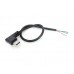 Зображення Штекер Type-C   || з проводом 4pin x 0,25м у категорії Usb