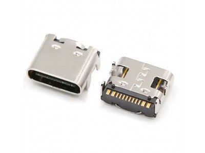 Зображення Гніздо USB type C монтажне у категорії Комплектуючі