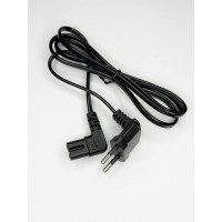 Шнур мережевий 2x1.2m 0.75mm кутовий Шнур мережевий 2x1.2m 0.75mm кутовий