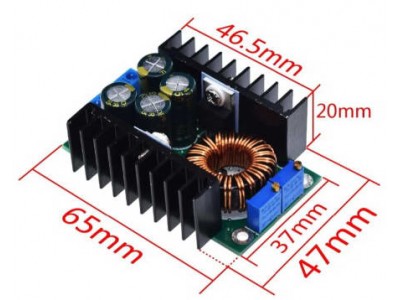 Зображення XL4016 DOWN 1.25-35В - 9.0A || Перетворювач DC-DC down у категорії ПЕРЕТВОРЮВАЧІ DC